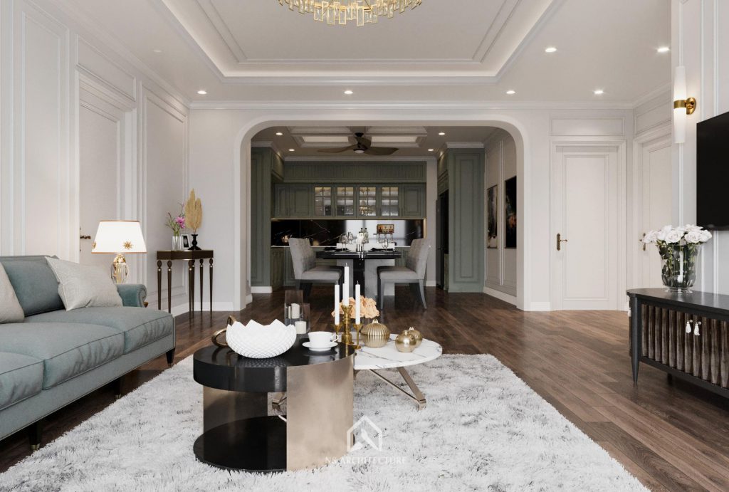 Nội Thất Căn Hộ Tân Cổ Điển